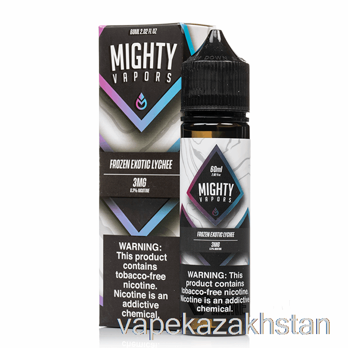 Vape Disposable Frozen Exotic Lychee - Mighty Vapors - 60mL 0mg
